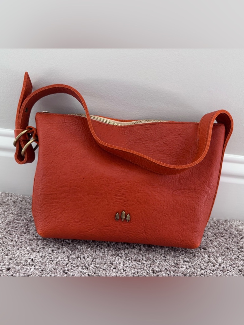Portland Leather Koi Slouchy Shoulder Bag